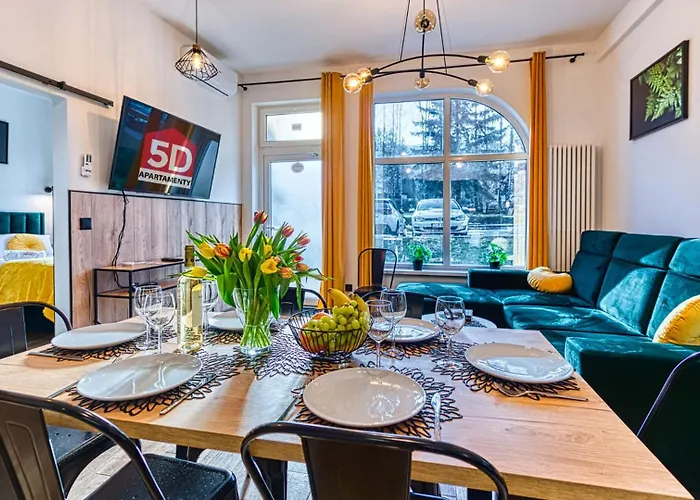 Apartament Luxury 3 Sypialnie, Sauna I Klimatyzacja - 5D Apartamenty